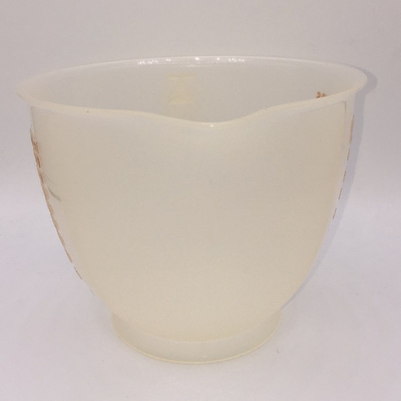 Tupperware Mix N Store Measuring Pitcher 4 Cup 1288-6 Vintage Clear & Or… - Picture 4 of 11